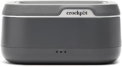 Mini Personal Crock-Pot Portable Electric Lunch Box Food Warmer 28oz S14W - Mini Personal Food Warmer for Healthy Meal Prep - Default Title