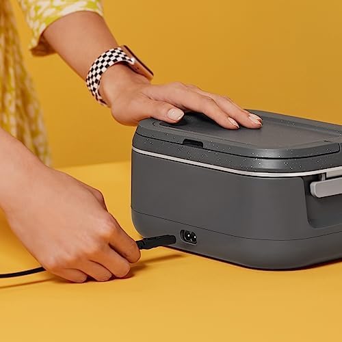 Mini Personal Crock-Pot Portable Electric Lunch Box Food Warmer 28oz S14W - Mini Personal Food Warmer for Healthy Meal Prep Detail