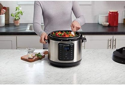 Multi-Functional Electric Crock-Pot 8 Quart Express Crock Multi-Use Pressure Cooker S05K - Digital Pressure Cooker with Multi-Safety Protection Detail