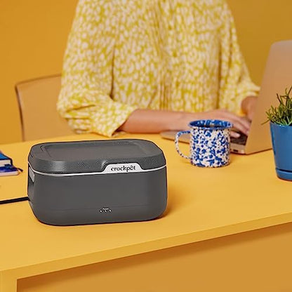 Mini Personal Crock-Pot Portable Electric Lunch Box Food Warmer 28oz S14W - Mini Personal Food Warmer for Healthy Meal Prep Detail
