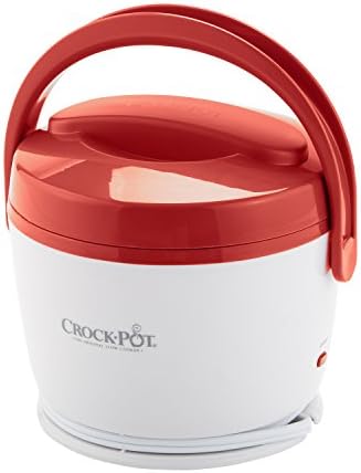 Rapid Heating Crock-Pot Portable Lunch Food Warmer – Red S04M - Self-Heating Lunch Box for Office and Car Travel Detail