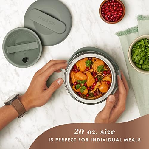 Rapid Heating Crock-Pot Portable Electric Lunch Box Food Warmer – Green S21D - Leak-Proof Heated Bento Box Lunch Warmer Detail
